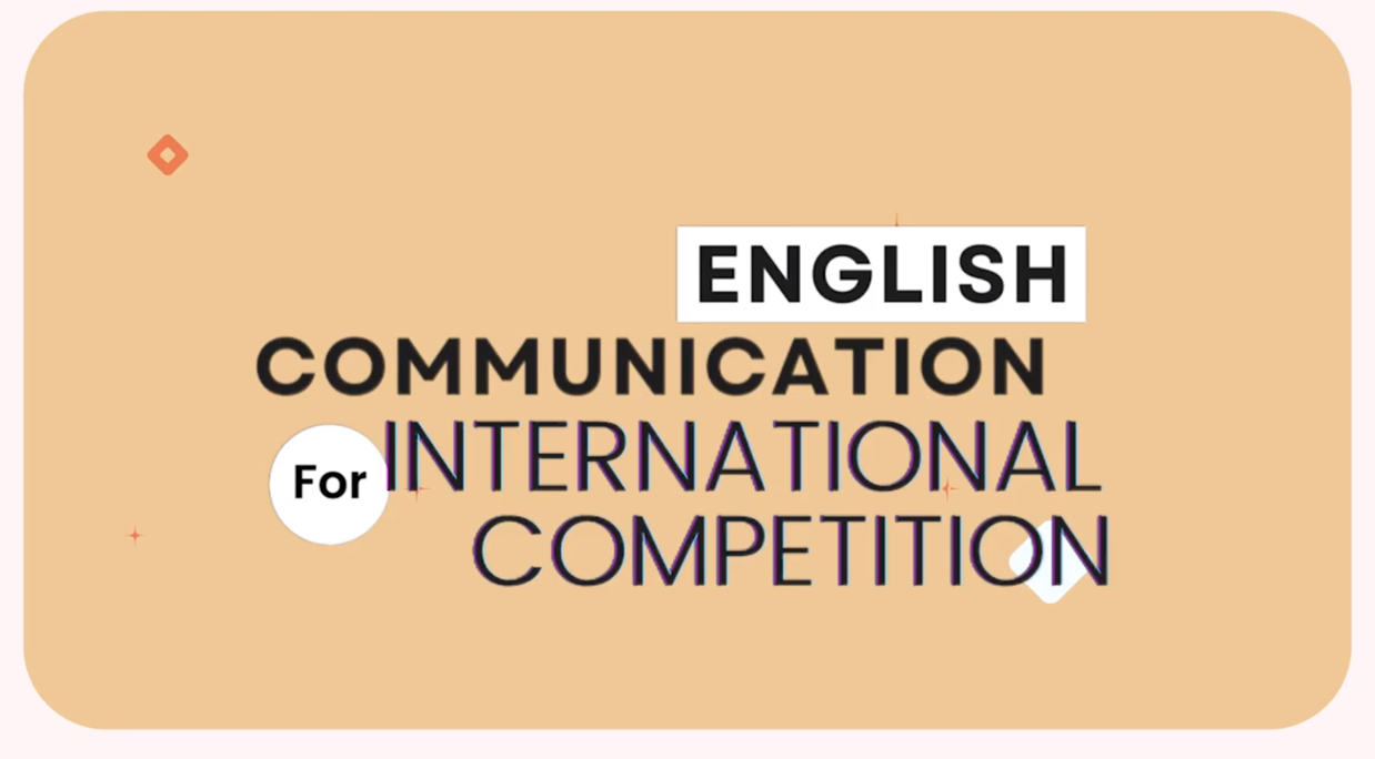 English Communication for International Competition